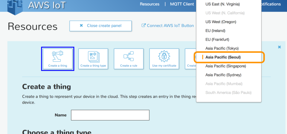 AWS IoT 서울 리전 서비스 개시 on 15 SEP 2016…