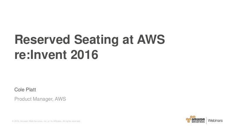 At AWS re:Invent 2016, we’ve lined up over 450 breakout…